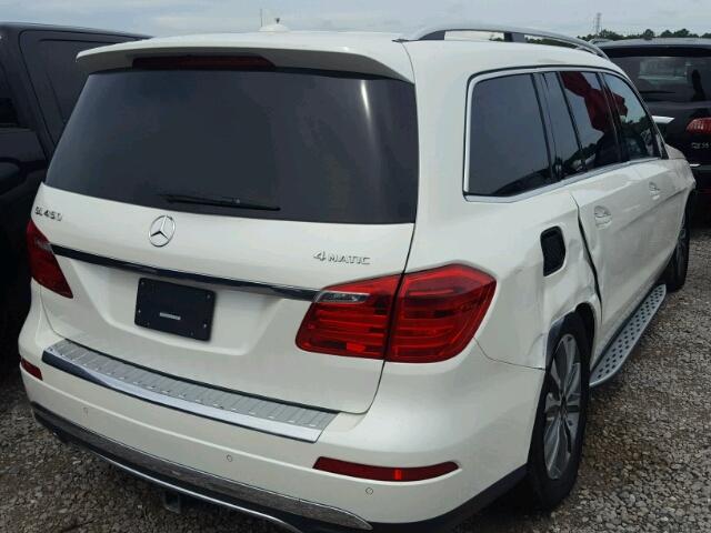 4JGDF6EE6GA677108 - 2016 MERCEDES-BENZ GL 450 4MA WHITE photo 4