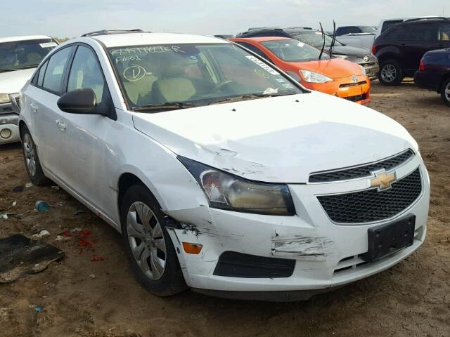 1G1PA5SH7E7460050 - 2014 CHEVROLET CRUZE WHITE photo 1