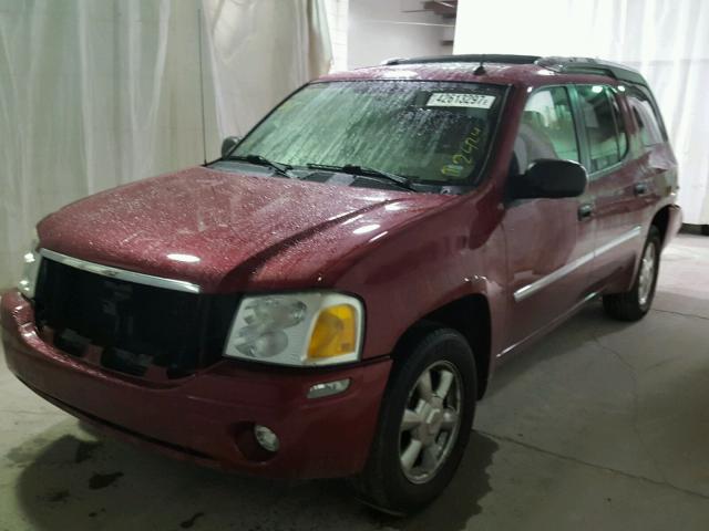 1GKET12S356188720 - 2005 GMC ENVOY XUV RED photo 2