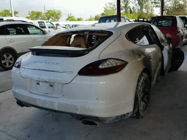 WP0AA2A71BL011812 - 2011 PORSCHE PANAMERA 2 WHITE photo 4