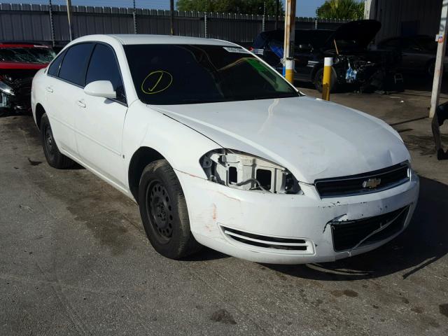 2G1WS551769287265 - 2006 CHEVROLET IMPALA POL WHITE photo 1