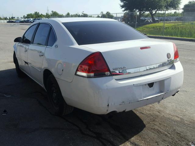 2G1WS551769287265 - 2006 CHEVROLET IMPALA POL WHITE photo 3