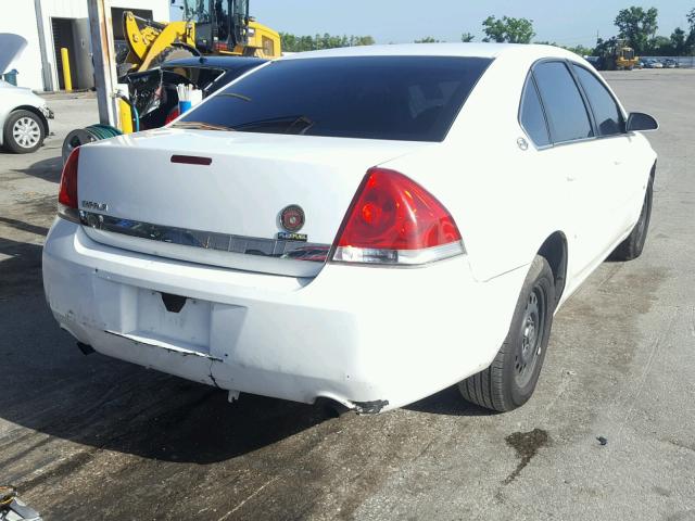 2G1WS551769287265 - 2006 CHEVROLET IMPALA POL WHITE photo 4