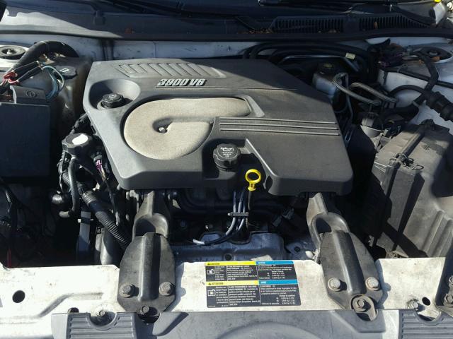 2G1WS551769287265 - 2006 CHEVROLET IMPALA POL WHITE photo 7