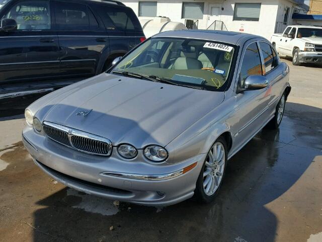 SAJWA51A05WE49490 - 2005 JAGUAR X-TYPE 3.0 SILVER photo 2