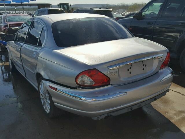 SAJWA51A05WE49490 - 2005 JAGUAR X-TYPE 3.0 SILVER photo 3