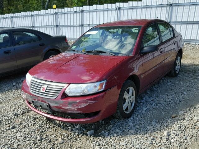 1G8AJ55F27Z149828 - 2007 SATURN ION LEVEL Qırmızı foto 2