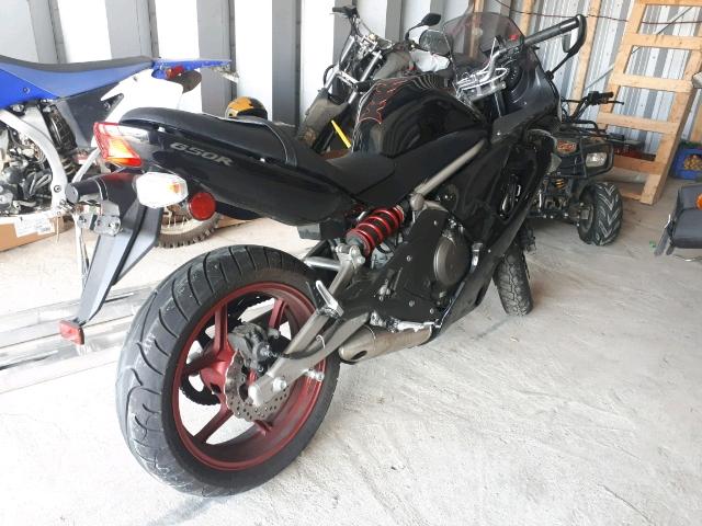 JKAEXEA128A042899 - 2008 KAWASAKI EX650 A Qara foto 4