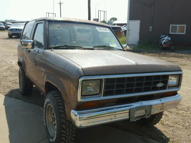 1FMBU14S5EUD31344 - 1984 FORD BRONCO II BROWN photo 1