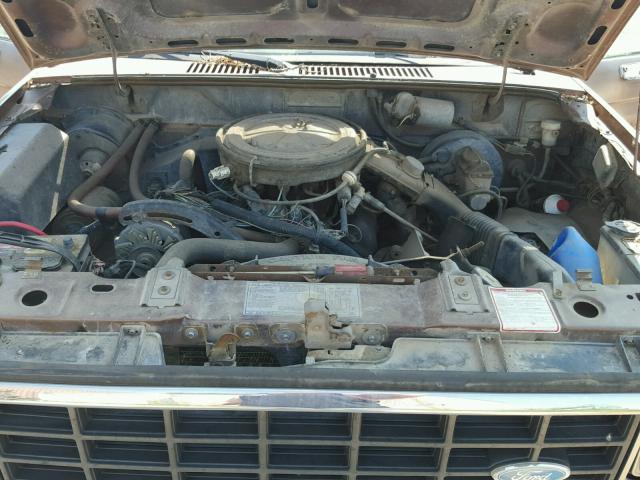 1FMBU14S5EUD31344 - 1984 FORD BRONCO II BROWN photo 7