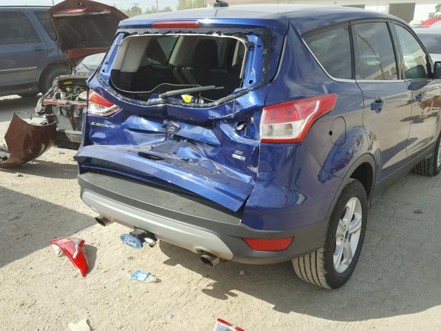 1FMCU9G98GUC43189 - 2016 FORD ESCAPE SE BLUE photo 9