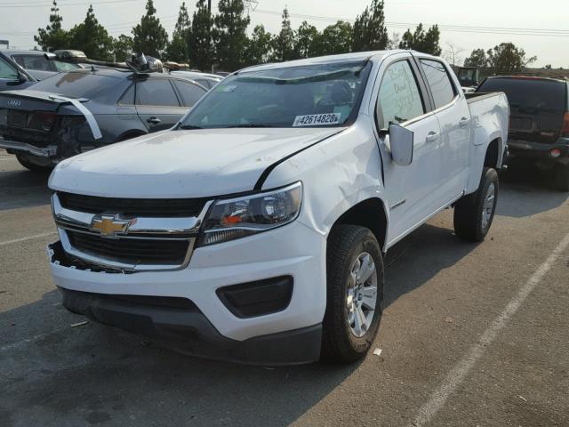 1GCGSCEN6J1286785 - 2018 CHEVROLET COLORADO L WHITE photo 2