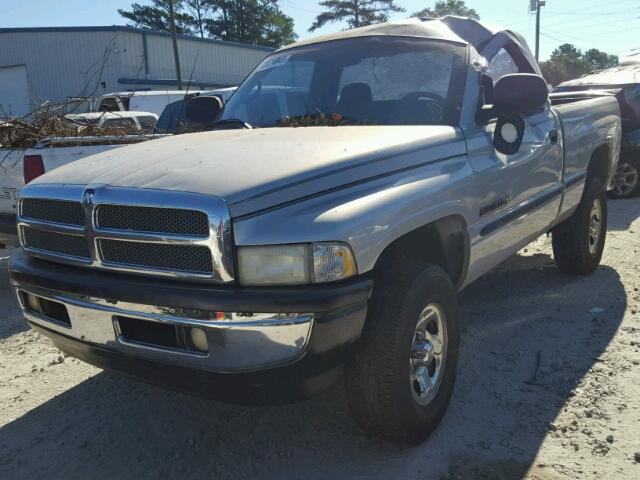 1B7HF16Z0WS630613 - 1998 DODGE RAM 1500 SILVER photo 2