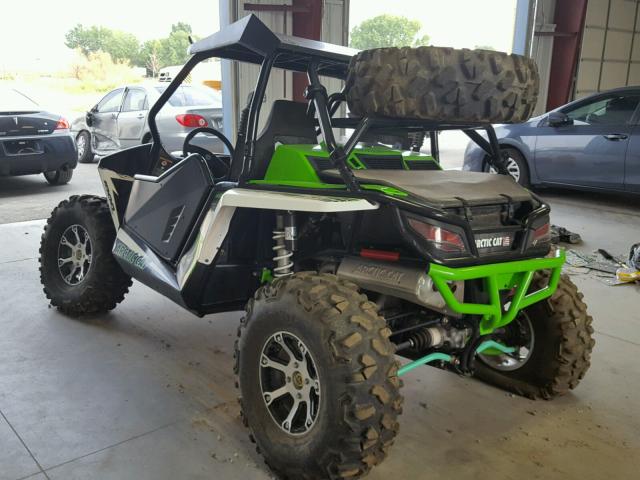 4UF13MPV3DT310211 - 2013 ARCTIC CAT WILDCAT 绿色 照片 3
