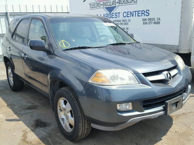 2HNYD18276H526725 - 2006 ACURA MDX GRAY photo 1