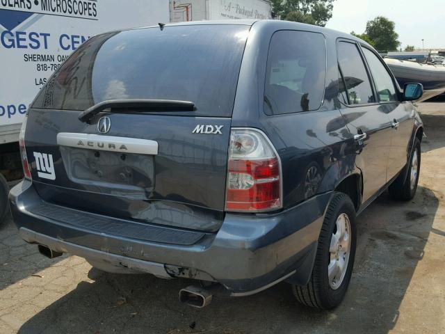 2HNYD18276H526725 - 2006 ACURA MDX GRAY photo 4