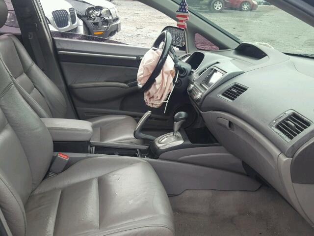 2HGFA1F92AH505278 - 2010 HONDA CIVIC EXL 黑色 照片 5