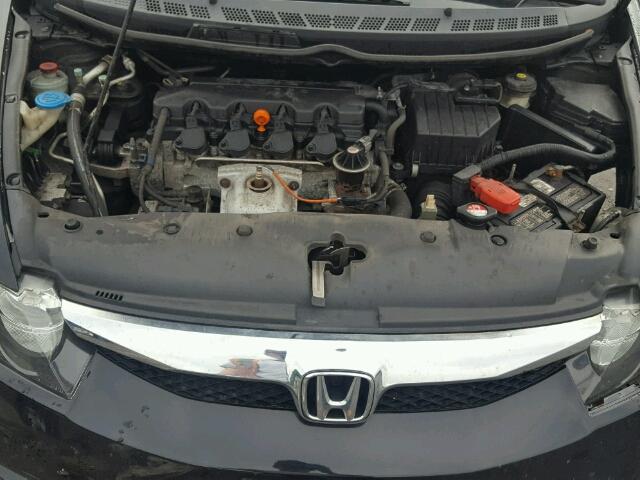 2HGFA1F92AH505278 - 2010 HONDA CIVIC EXL 黑色 照片 7