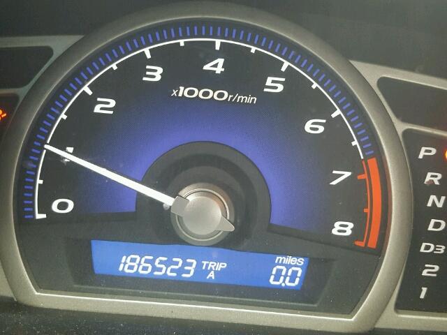 2HGFA1F92AH505278 - 2010 HONDA CIVIC EXL 黑色 照片 8