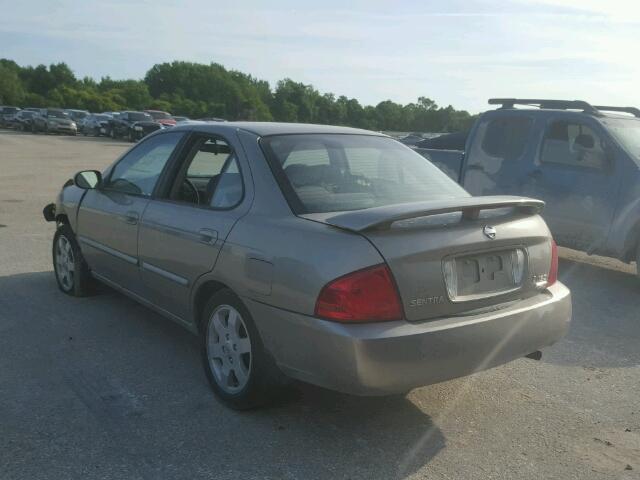 3N1CB51D56L523275 - 2006 NISSAN SENTRA 1.8 GRAY photo 3