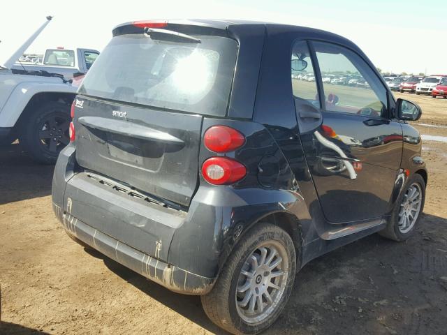 WMEEJ3BA2BK492484 - 2011 SMART FORTWO BLACK photo 4