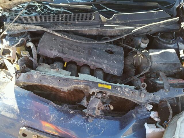 2T1KR32E24C194650 - 2004 TOYOTA COROLLA MA BLUE photo 7