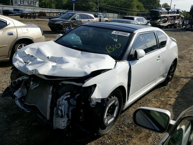 JTKJF5C78E3072734 - 2014 TOYOTA SCION TC 白色 照片 2