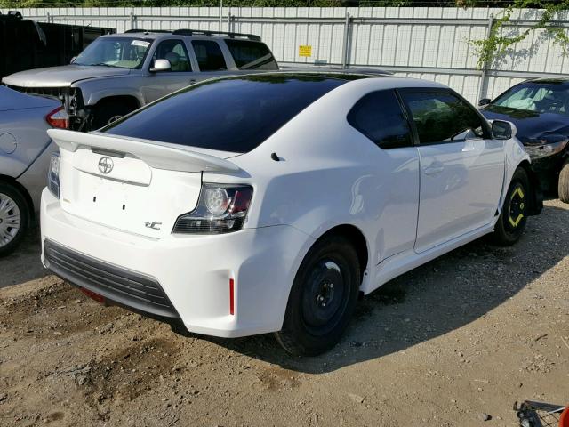 JTKJF5C78E3072734 - 2014 TOYOTA SCION TC 白色 照片 4