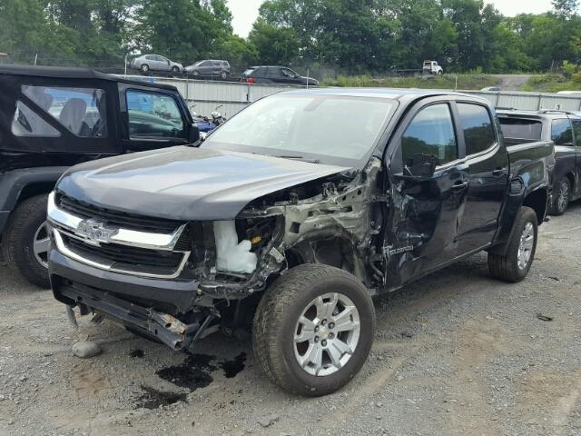 1GCGSCEN6H1231912 - 2017 CHEVROLET COLORADO L BLACK photo 2