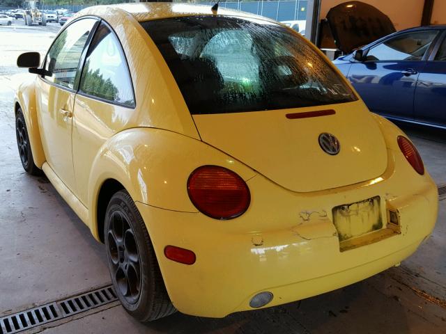 3VWBB61C9WM032897 - 1998 VOLKSWAGEN BEETLE YELLOW photo 3