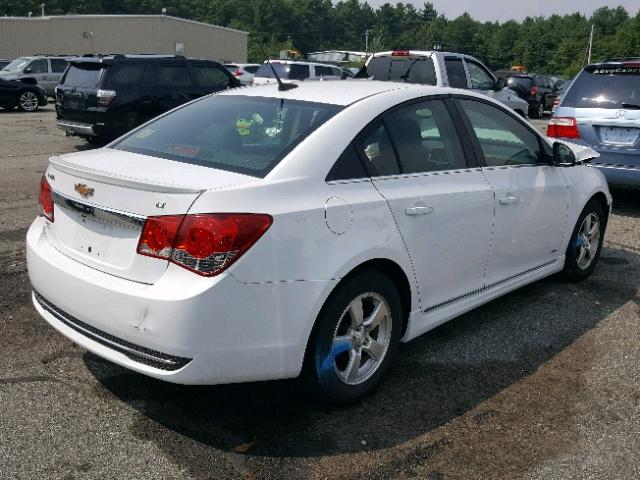 1G1PC5SB1D7155373 - 2013 CHEVROLET CRUZE LT WHITE photo 4