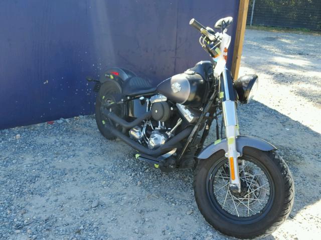 1HD1JRV16EB030184 - 2014 HARLEY-DAVIDSON FLS SOFTAI 黑色 照片 1