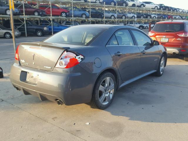 1G2ZM577X84140917 - 2008 PONTIAC G6 GXP GRAY photo 4