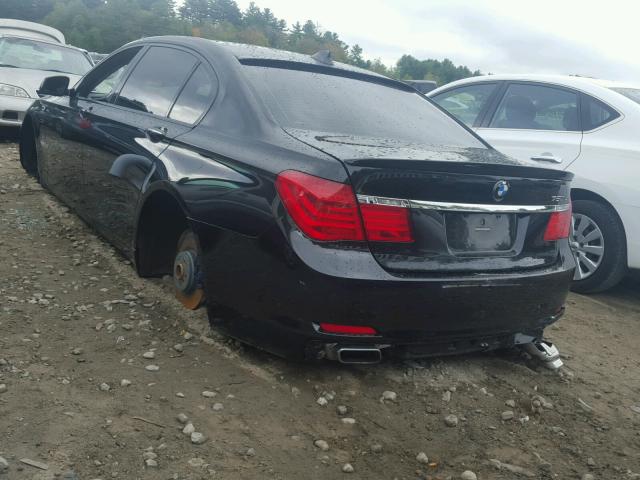 WBAKB83559CY59425 - 2009 BMW 750 LI BLACK photo 3