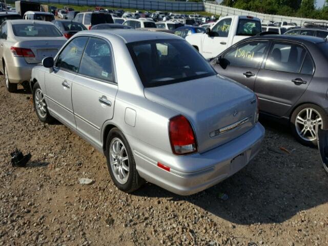 KMHFU45E52A214890 - 2002 HYUNDAI XG 350 SILVER photo 3