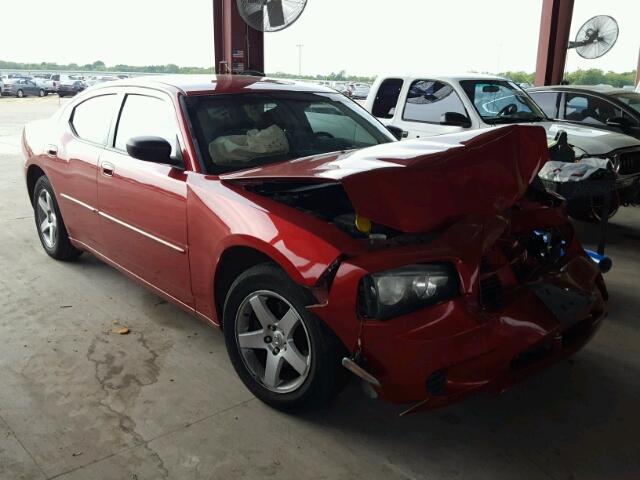 2B3KA43D09H572790 - 2009 DODGE CHARGER RED photo 1