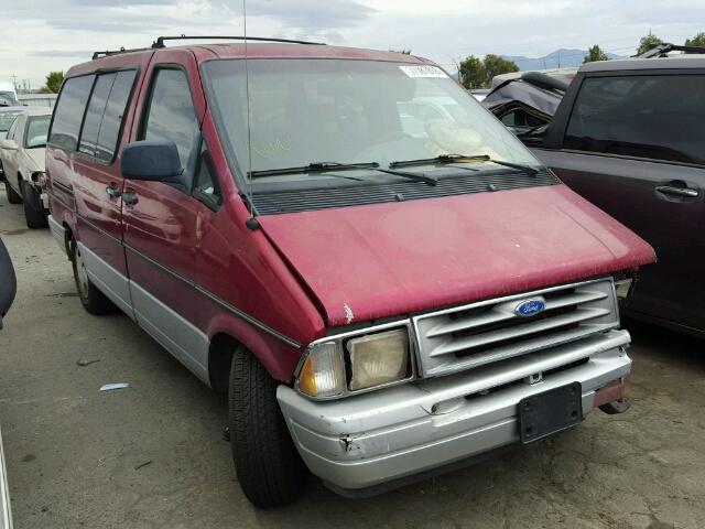 1FMDA31X3SZA31975 - 1995 FORD AEROSTAR RED photo 1