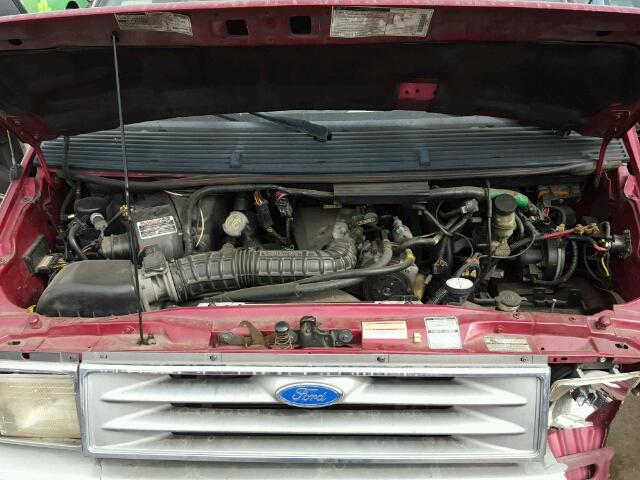 1FMDA31X3SZA31975 - 1995 FORD AEROSTAR RED photo 7