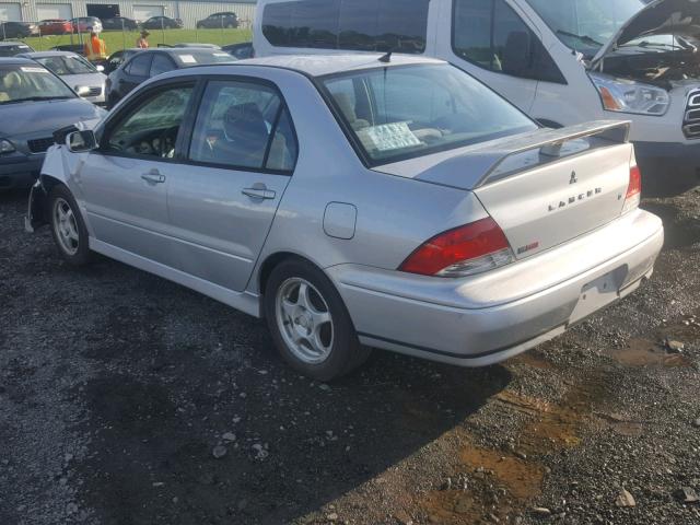 JA3AJ86E63U090429 - 2003 MITSUBISHI LANCER OZ SILVER photo 3