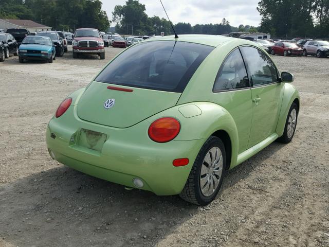3VWBK31C25M411169 - 2005 VOLKSWAGEN NEW BEETLE 绿色 照片 4