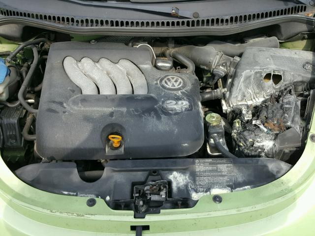 3VWBK31C25M411169 - 2005 VOLKSWAGEN NEW BEETLE 绿色 照片 7