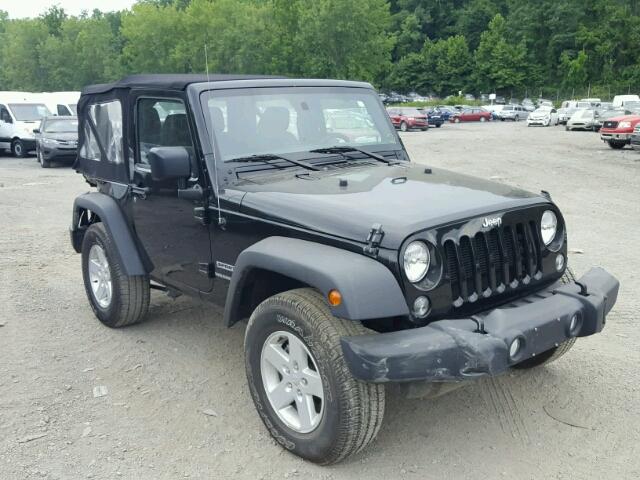 1C4AJWAG7FL761664 - 2015 JEEP WRANGLER S BLACK photo 1