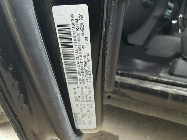 1C4AJWAG7FL761664 - 2015 JEEP WRANGLER S BLACK photo 10