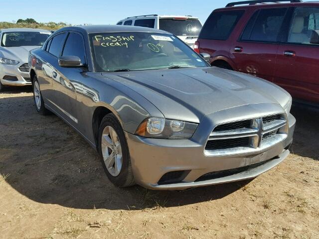 2C3CDXBG7CH295879 - 2012 DODGE CHARGER SE GRAY photo 1