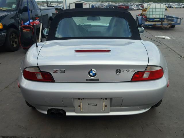 WBACN33481LM04160 - 2001 BMW Z3 2.5 SILVER photo 6