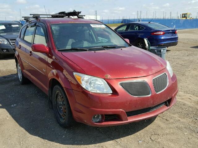 5Y2SM63825Z443805 - 2005 PONTIAC VIBE RED photo 1