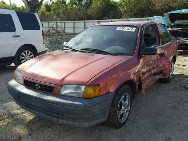 JT2A05213V0233676 - 1997 TOYOTA TERCEL CE PINK photo 2