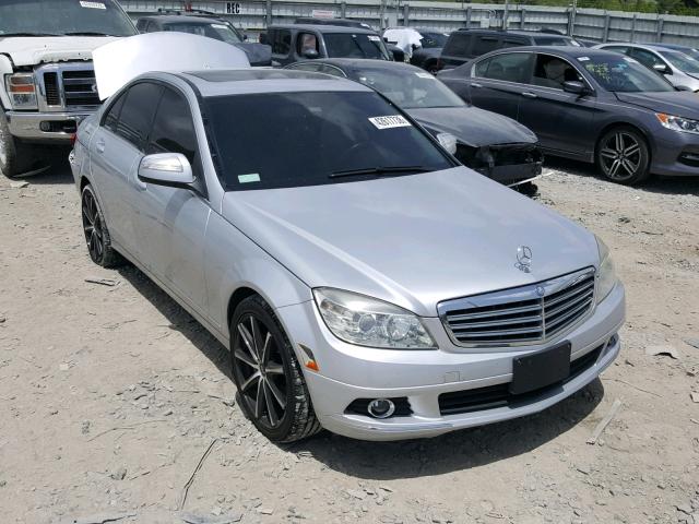 WDDGF81XX8F101374 - 2008 MERCEDES-BENZ C 300 4MAT SILVER photo 1