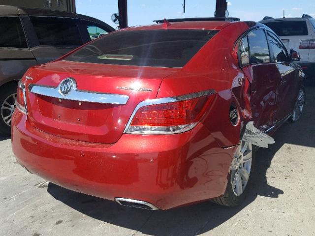 1G4GF5E39CF315762 - 2012 BUICK LACROSSE P RED photo 4