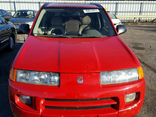 5GZCZ63B12S800394 - 2002 SATURN VUE RED photo 9